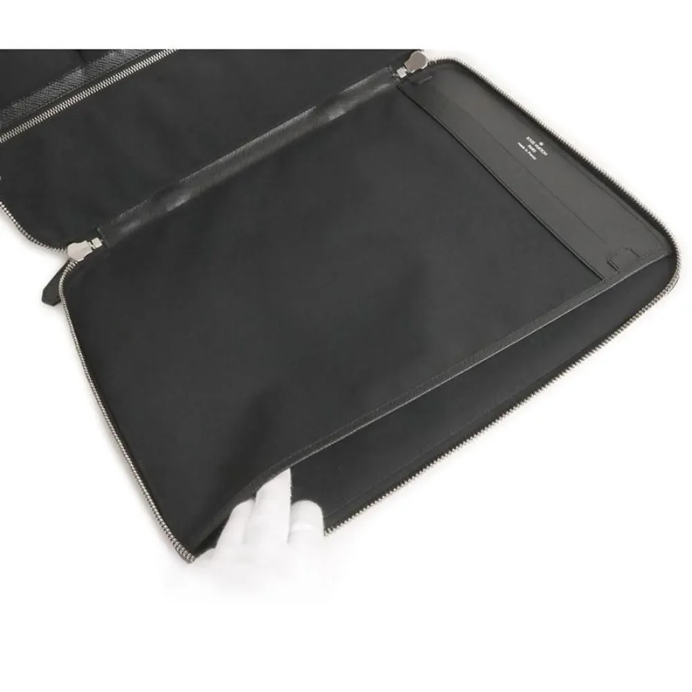 Louis Vuitton Briefcase Ardoise Taiga Vladimir Black